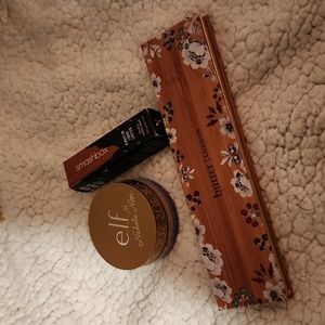 Smashbox lipstick Elf highlight eyeshadow make up bundle